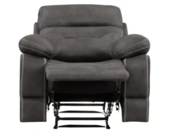 Steve Silver Rudger Gray Recliner -Ashley STEV735690 E