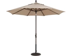 Treasure Garden 9-Foot Collar Tilt Umbrella