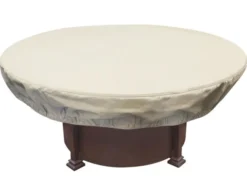 Treasure Garden Round Fire Pit Cover (48-54 Inches)
