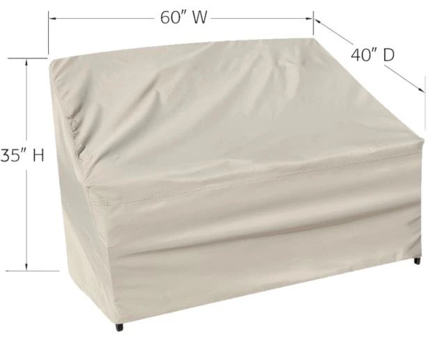 Treasure Garden Outdoor Large Loveseat Cover 2 Treasure Garden Outdoor Large Loveseat Cover - Image 2
