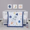 Trend Lab Cosmic Rocket 4-Piece Crib Set