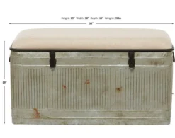 Uma Grey Storage Bench -Ashley UMA697196 X